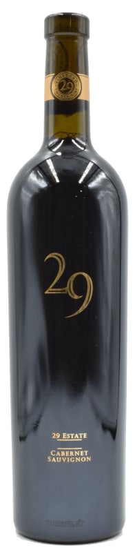 Vineyard 29 29 Estate Cabernet Sauvignon 2008 Front Bottle Shot