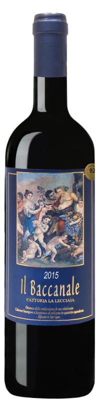 La Lecciaia Il Baccanale 2015 Front Bottle Shot