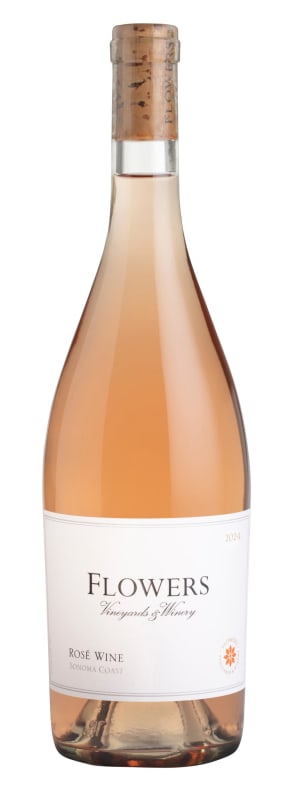 Flowers Sonoma Coast Rose 2024 Front Bottle Shot