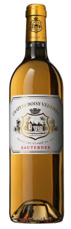 Chateau Doisy Vedrines Sauternes 2010 Front Bottle Shot