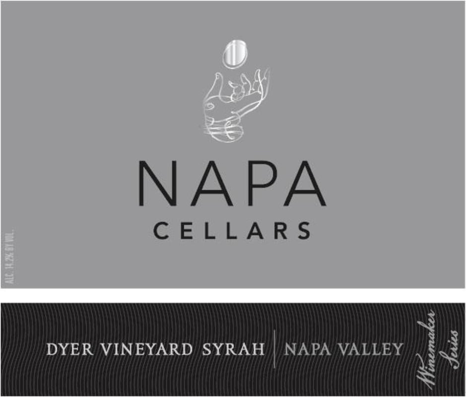 Napa Cellars Dyer Vineyard Syrah 2015 Front Label