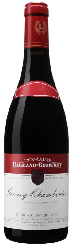 Domaine Harmand-Geoffroy Gevrey-Chambertin 2022 Front Bottle Shot