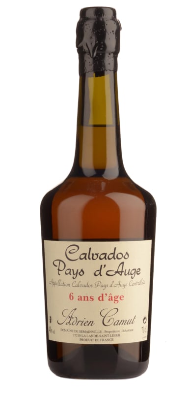 Adrien Camut 6 Year Calvados Front Bottle Shot