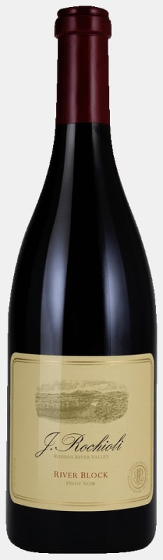 Rochioli River Block Pinot Noir 2018 Front Bottle Shot