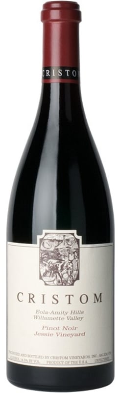 Cristom Jessie Vineyard Pinot Noir 2014 Front Bottle Shot