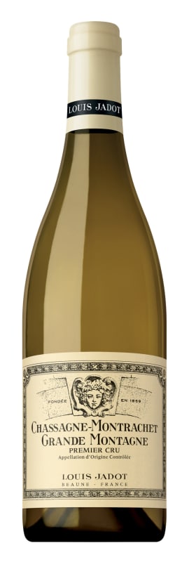 Louis Jadot Chassagne-Montrachet Grande Montagne Premier Cru 2023 Front Bottle Shot