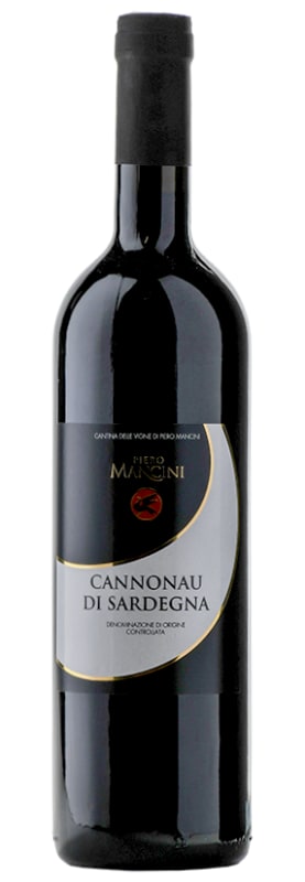 Piero Mancini Cannonau di Sardegna 2023 Front Bottle Shot