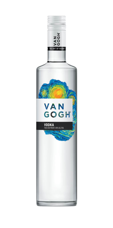 Van Gogh Vodka Front Bottle Shot