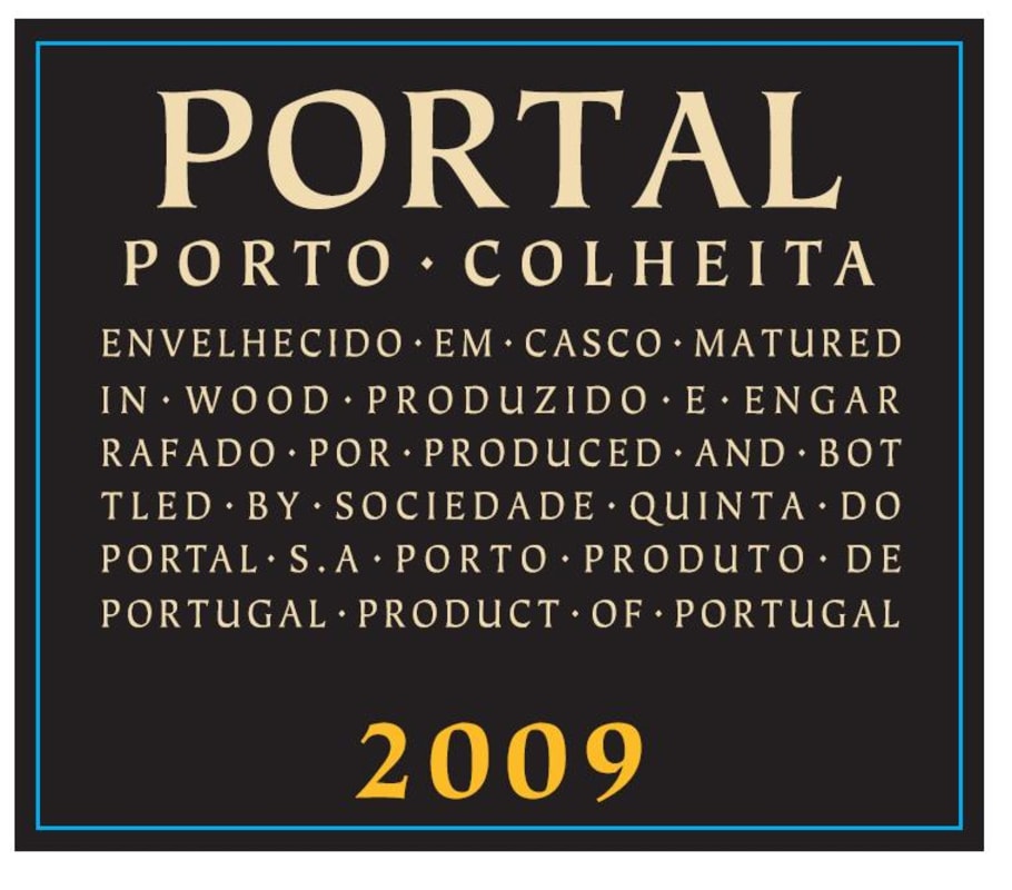 Quinta do Portal Colheita Port 2009 Front Label