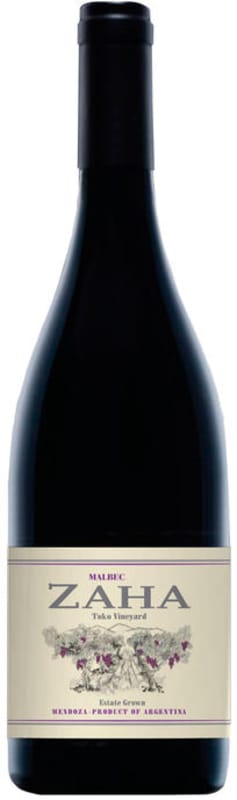 ZaHa Malbec 2013 Front Bottle Shot
