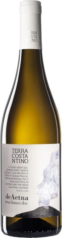 Terra Costantino de Aetna Etna Bianco 2023 Front Bottle Shot
