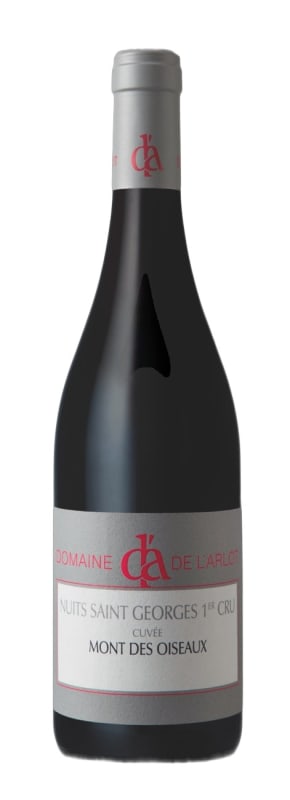 Domaine de l'Arlot Nuits Saint Georges Cuvee Mont des Oiseaux Premier Cru 2023 Front Bottle Shot