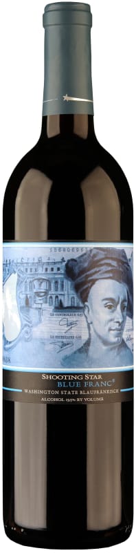 Steele Shooting Star Blue Franc 2015 Front Bottle Shot