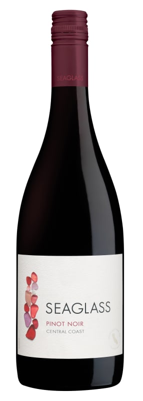 SeaGlass Pinot Noir 2021 Front Bottle Shot