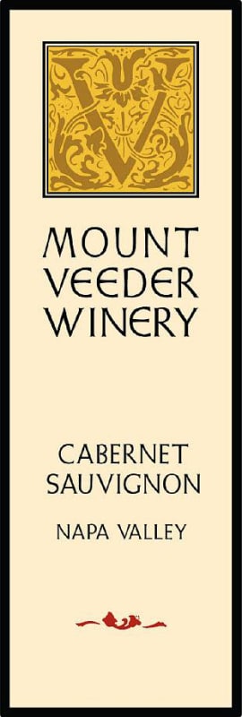 Mount Veeder Winery Cabernet Sauvignon (3 Liter) 2001 Front Label