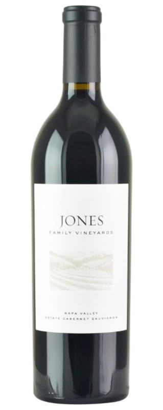 Jones Family Vineyards Estate Cabernet Sauvignon 2018 Front Bottle Shot