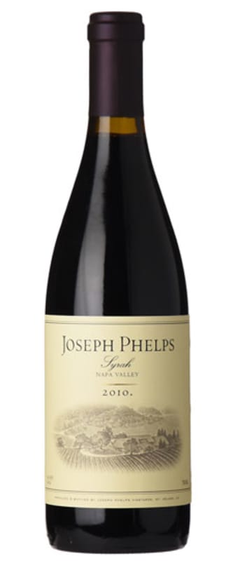 Joseph Phelps Syrah 2010 Front Bottle Shot