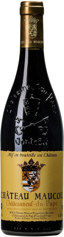 Chateau Maucoil Chateauneuf-du-Pape Tradition 2022 Front Bottle Shot