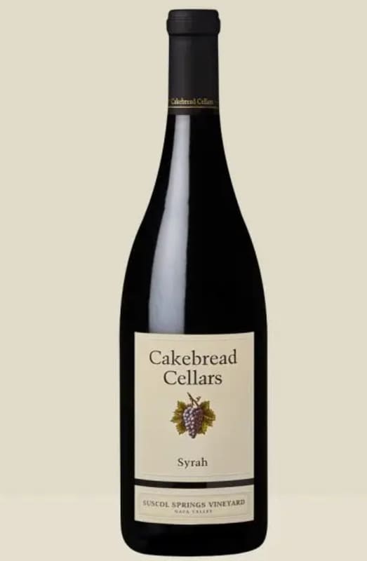 Cakebread Suscol Spring Vineyard Syrah 2013 Front Bottle Shot