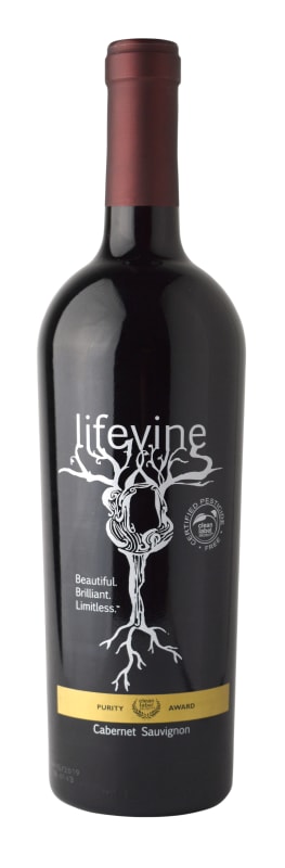 LifeVine Cabernet Sauvignon 2017 Front Bottle Shot