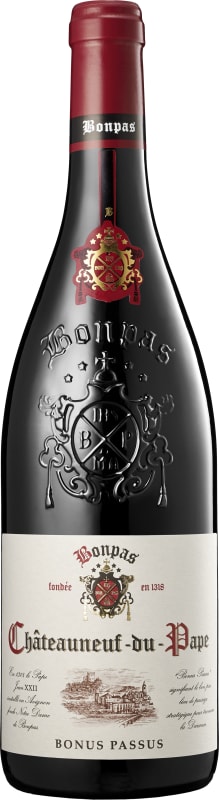 Bonpas Chateauneuf-du-Pape 2017 Front Bottle Shot