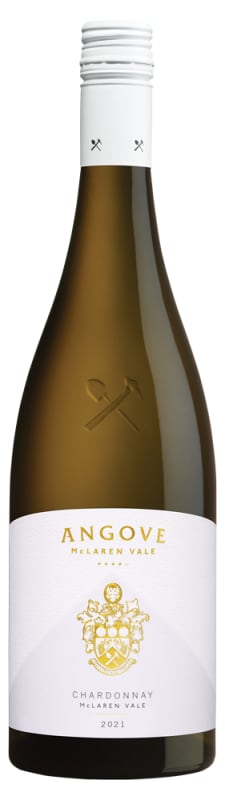 Angove Family Winemakers Family Crest Chardonnay 2021 Front Bottle Shot