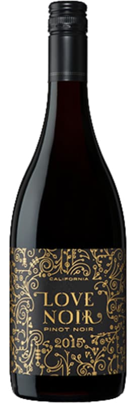 Love Noir Pinot Noir 2015 Front Bottle Shot
