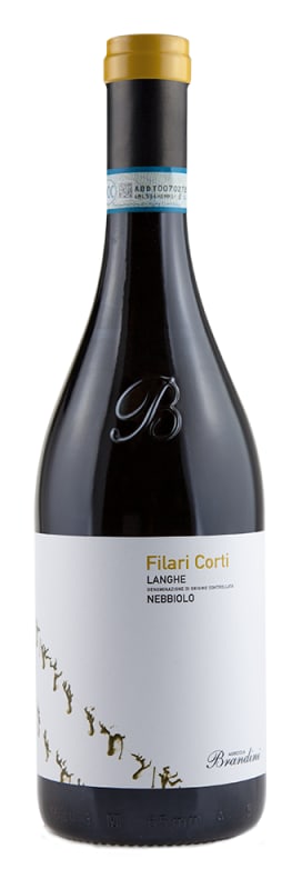 Brandini Filari Corti Langhe Nebbiolo 2020 Front Bottle Shot