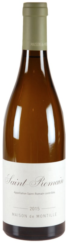 Maison de Montille Saint-Romain Blanc 2015 Front Bottle Shot
