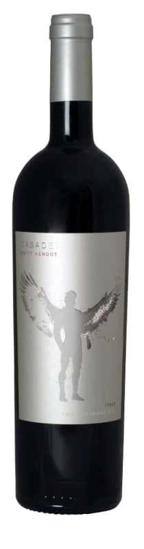 Casadei Petit Verdot 2015 Front Bottle Shot