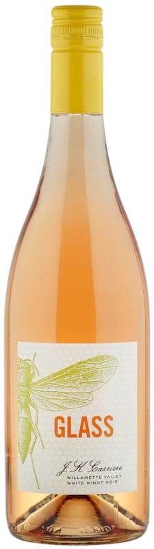 J.K. Carriere Glass White Pinot Noir 2024 Front Bottle Shot