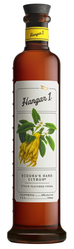 Hangar One Buddha's Hand Citron Vodka Front Bottle Shot