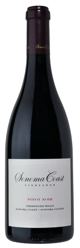 Sonoma Coast Vineyards Freestone Hills Pinot Noir 2018 Front Bottle Shot