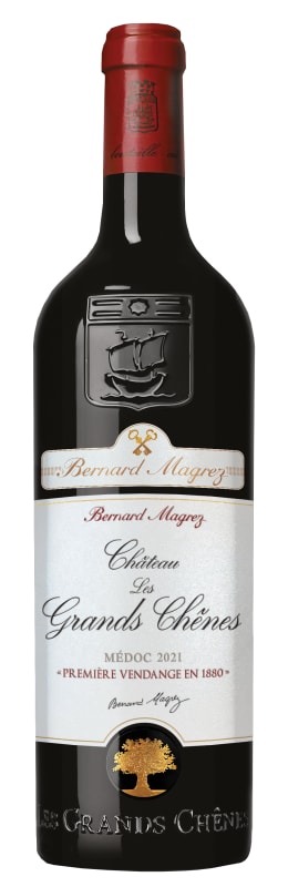 Chateau Les Grands Chenes 2021 Front Bottle Shot