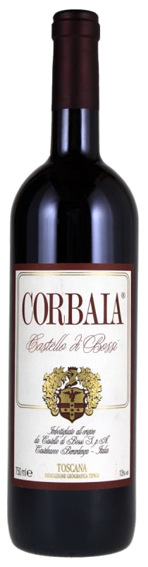 Castello di Bossi Corbaia 1997 Front Bottle Shot
