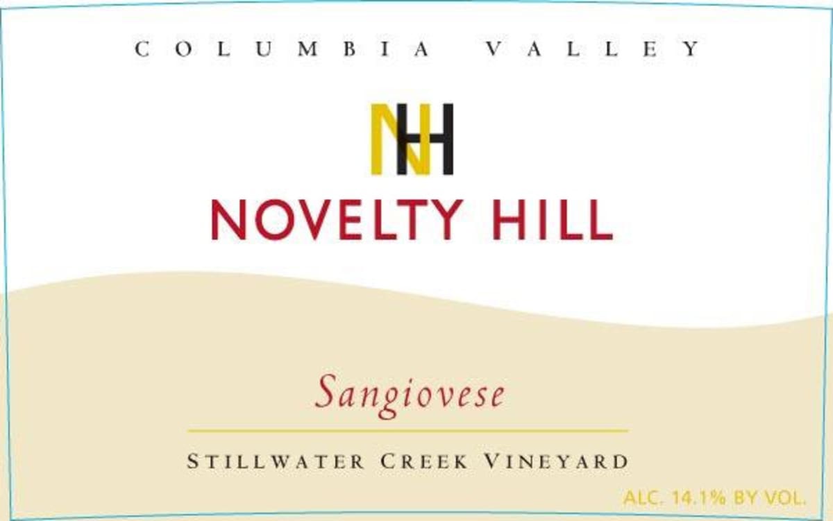 Novelty Hill Stillwater Creek Vineyard Sangiovese 2011 Front Label