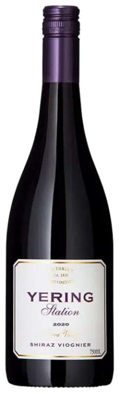 Yering Station Shiraz-Viognier 2020 Front Bottle Shot
