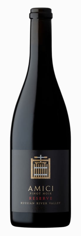 Amici Reserve Pinot Noir 2023 Front Bottle Shot