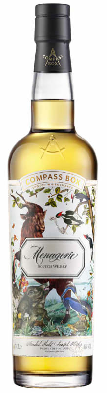 Compass Box Menagerie Scotch Whisky Front Bottle Shot