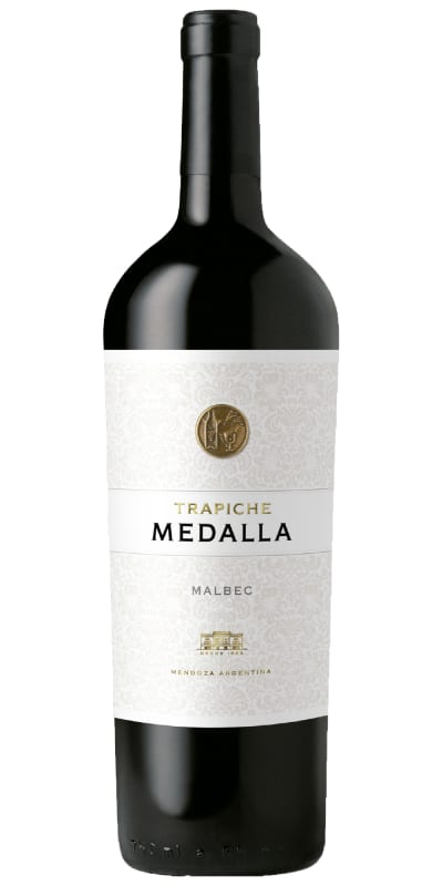 Trapiche Medalla Malbec 2022 Front Bottle Shot