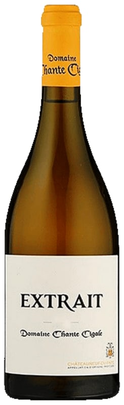 Domaine Chante Cigale Chateauneuf-du-Pape Extrait Blanc 2019 Front Bottle Shot