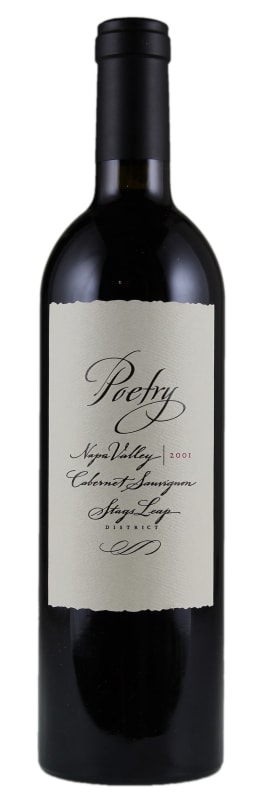 Cliff Lede Poetry Cabernet Sauvignon 2001 Front Bottle Shot