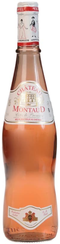 Chateau Montaud Cotes de Provence Rose 2017 Front Bottle Shot