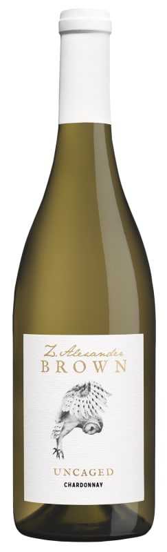 Z. Alexander Brown Uncaged Chardonnay 2018 Front Bottle Shot