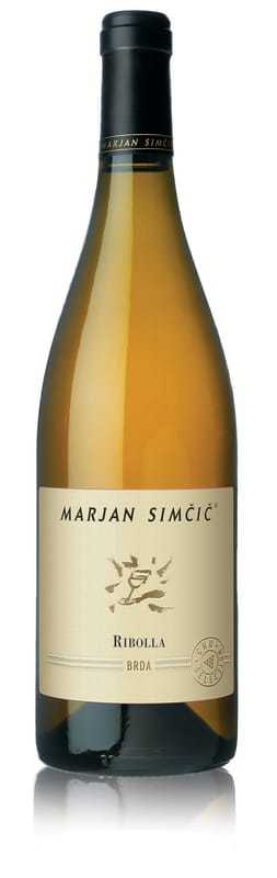 Marjan Simcic Cru Selection Ribolla 2016 Front Bottle Shot