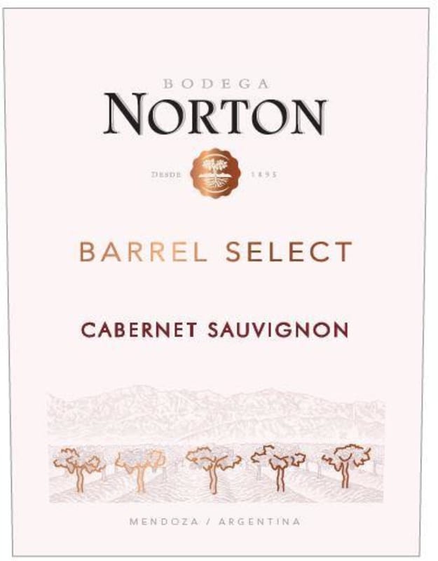 Bodega Norton Barrel Select Cabernet Sauvignon 2022 Front Label