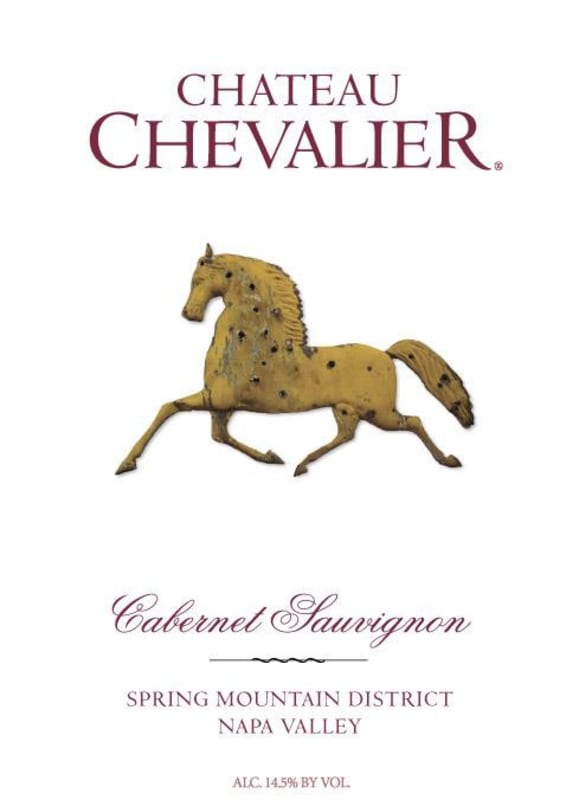 Chateau Chevalier Cabernet Sauvignon 2009 Front Label