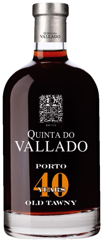 Quinta do Vallado 40 Year Old Tawny Port (500ML) Front Bottle Shot