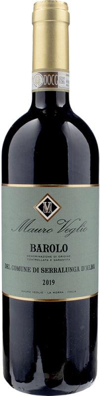Mauro Veglio Barolo del Comune di Serralunga d'Alba 2019 Front Bottle Shot
