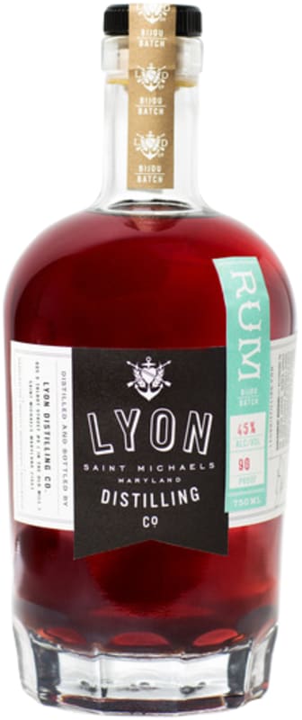 Lyon Dark Rum Front Bottle Shot